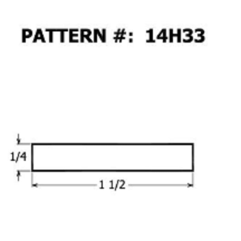 ALEXANDRIA MOULDING INC, Alexandria Moulding 1/4 in. X 2 in. W X 2 ft. L Oak Board #2/BTR Premium Grade