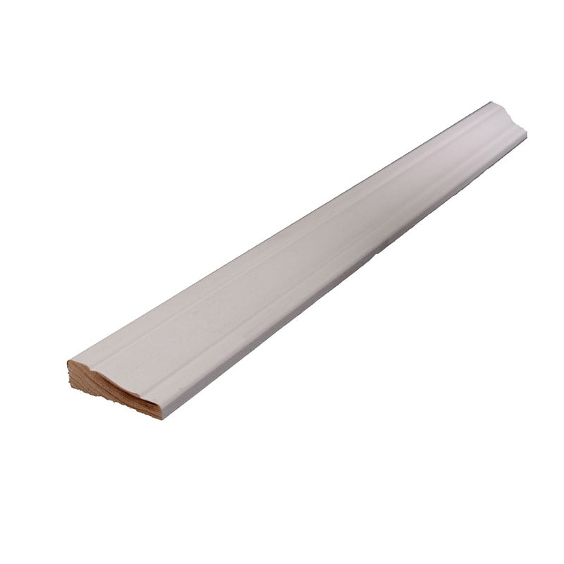 ALEXANDRIA MOULDING INC, Alexandria Moulding 2-1/4 in. x 7 ft. L Primed White Pine Moulding (Pack of 4)