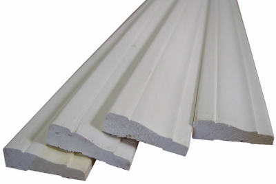 ALEXANDRIA MOULDING INC, Alexandria Moulding 2-1/4 in. x 7 ft. L Primed White Pine Moulding (Pack of 4)