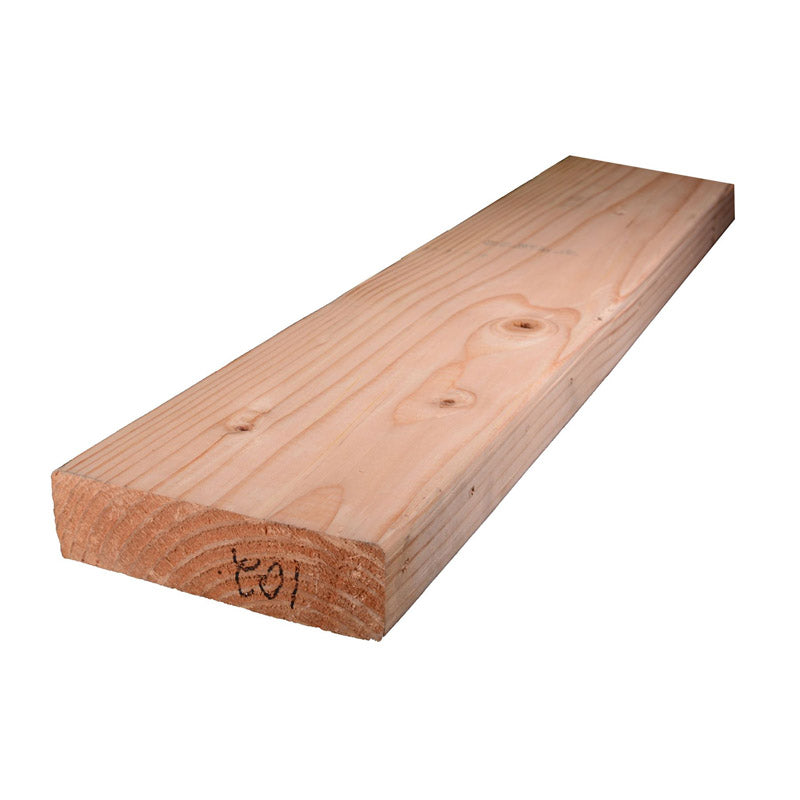 ALEXANDRIA MOULDING INC, Alexandria Moulding 2 in. X 6 in. W X 8 ft. L Wood Lumber #2/BTR Premium Grade