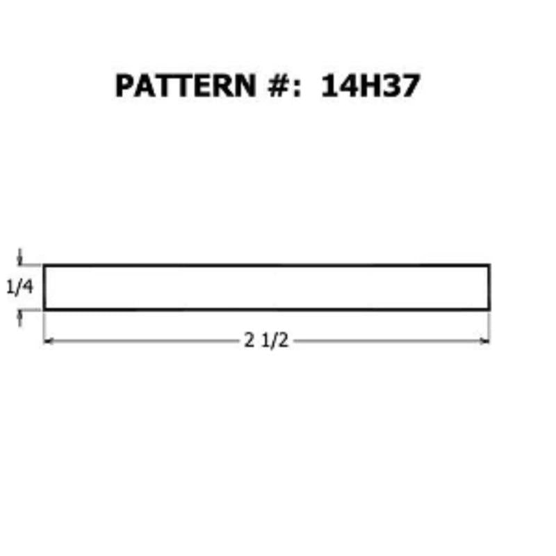 ALEXANDRIA MOULDING INC, Alexandria Moulding  3 in. W x 3 ft. L x 1/4 in.  Oak  Board