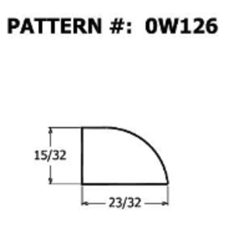 ALEXANDRIA MOULDING INC, Alexandria Moulding 3/4 in. x 8 ft. L Prefinished White Pine Moulding (Pack of 10)