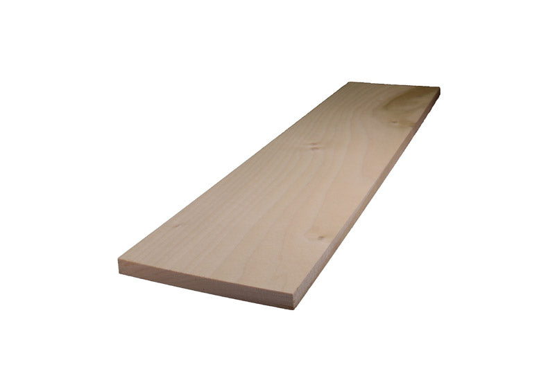 ALEXANDRIA MOULDING INC, Alexandria Moulding  6 in. W x 4 ft. L x 1/2 in.  Poplar  Board