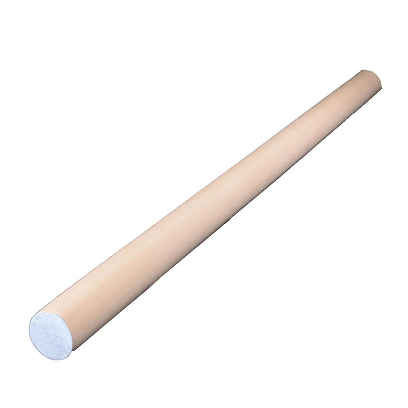 ALEXANDRIA MOULDING INC, Alexandria Moulding Round Ramin Hardwood Dowel 1-1/8 in. Dia. x 48 in. L Light Blue (Pack of 4)