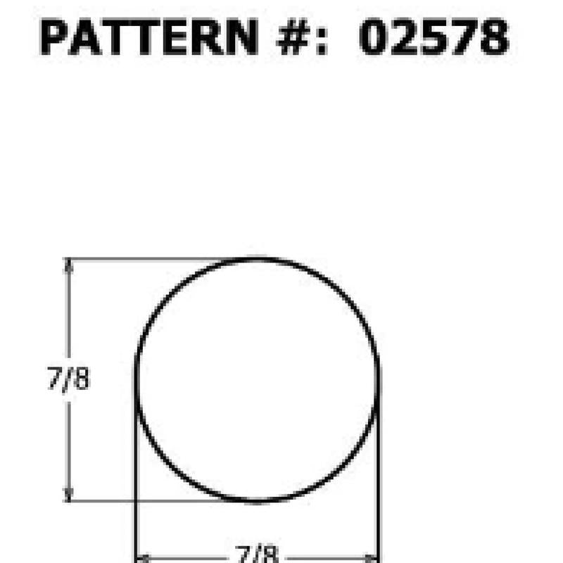 ALEXANDRIA MOULDING INC, Alexandria Moulding Round Ramin Hardwood Dowel 7/8 in. Dia. x 36 in. L Brown (Pack of 6)