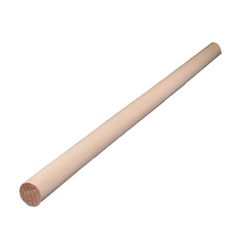 ALEXANDRIA MOULDING INC, Alexandria Moulding Round Ramin Hardwood Dowel 7/8 in. Dia. x 36 in. L Brown (Pack of 6)