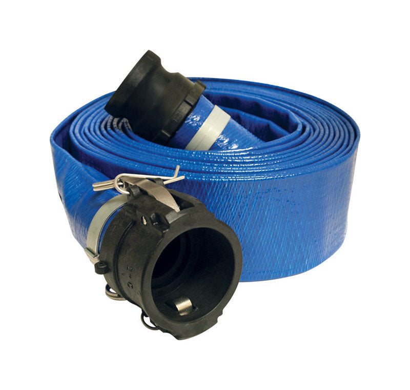 APACHE HOSE & BELTING INC, Apache  2 in. Dia. x 25 ft. L 70 psi PVC  Liquid Transfer Hose