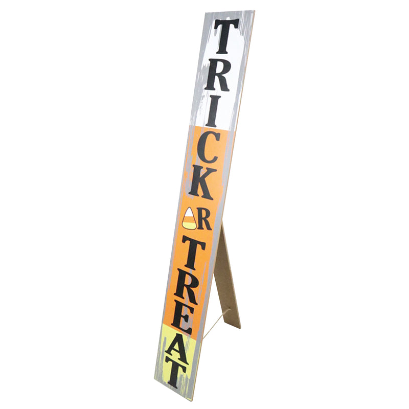 ACE TRADING - JETLINK 1, Celebrations Trick or Treat Vertical Sign Halloween Decoration 31.02 in. H x .47 in. W 1 pk (Pack of 4)