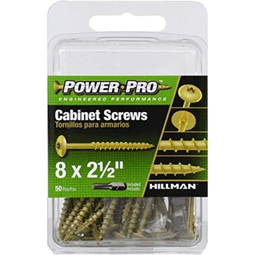 HILLMAN GROUP RSC, Hillman Power Pro No. 8 X 1-5/8 in. L Star Bronze Ceramic Screws 5 lb 1023 pk