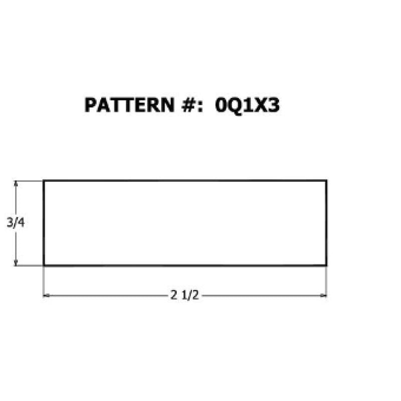 ALEXANDRIA MOULDING INC, OAK 1X3X4 S4S