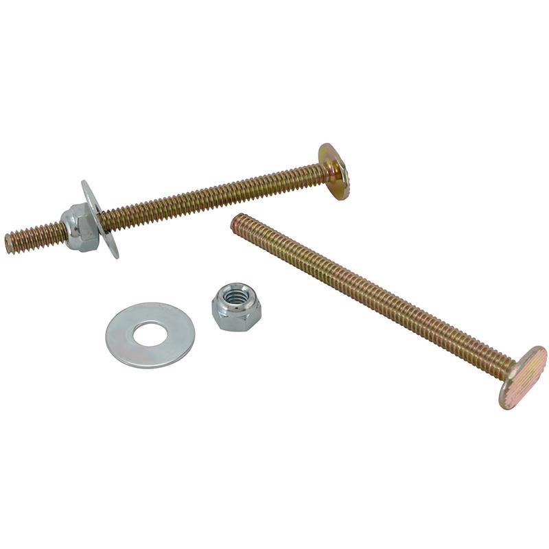 KEENEY HOLDINGS LLC, Plumb Pak Toilet Bolt Set Gold Brass Plated Brass For Universal