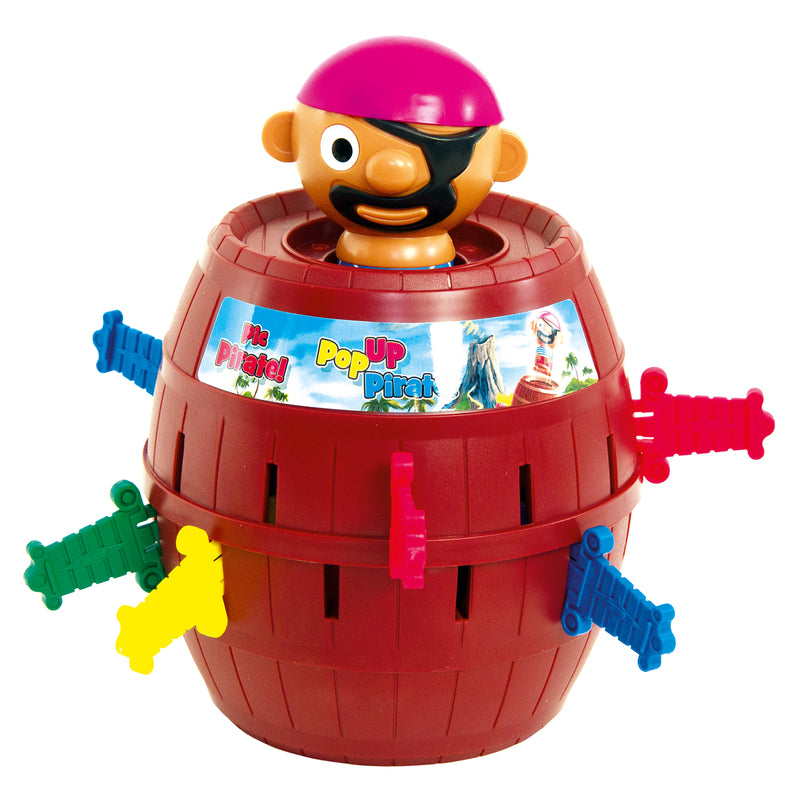 TOMY INTERNATIONAL, TOMY Pop-Up Pirate Game Plastic Multicolored