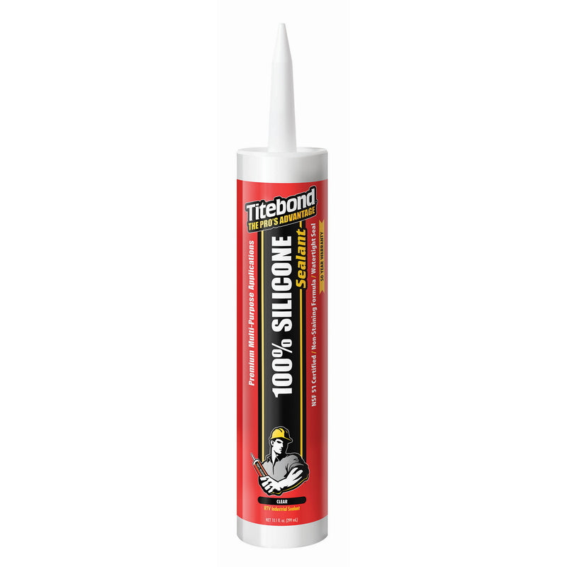 FRANKLIN INTERNATIONAL, Titebond Clear Silicone Sealant 10.1 oz