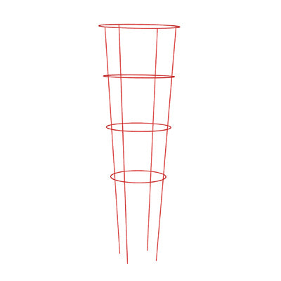 Panacea, Tomato Cage, Heavy-Duty, Red, 54-In. (Pack of 15)