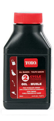 TORO COMPANY THE, Toro 50:1 Grade Low Smoke Fuel Stabilizer Added 2-Cycle Engine Motor Oil 2.6 oz.