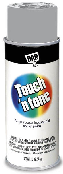 RUST-OLEUM CORP, Touch 'n Tone Aluminum Spray Paint 10 oz. (Pack of 6)