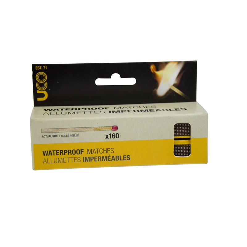 INDUSTRIAL REVOLUTION INC, UCO Waterproof Matches 2.125 in. L 160 pk